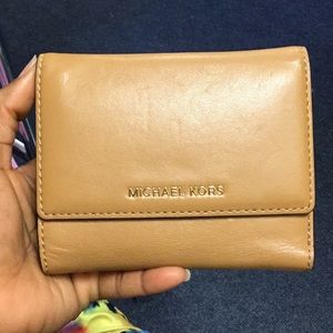 Michael Kors Tan Wallet